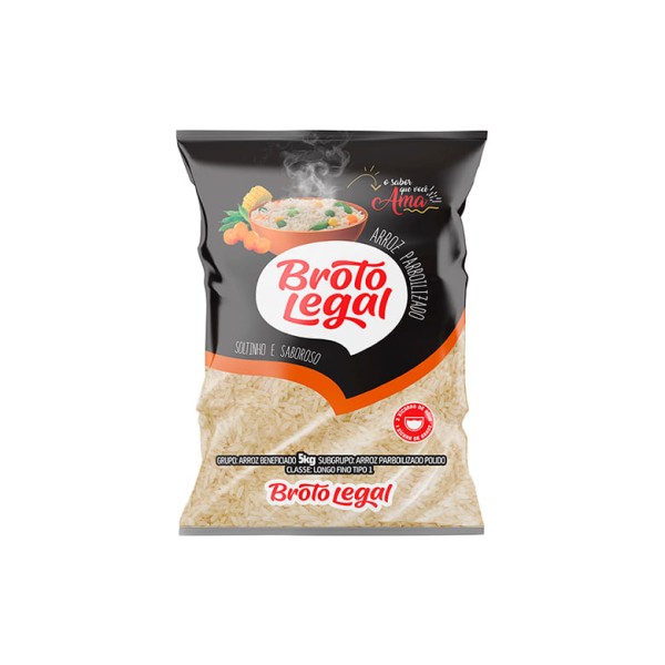 Arroz Parboilizado Tipo 1 Broto Legal 5Kg