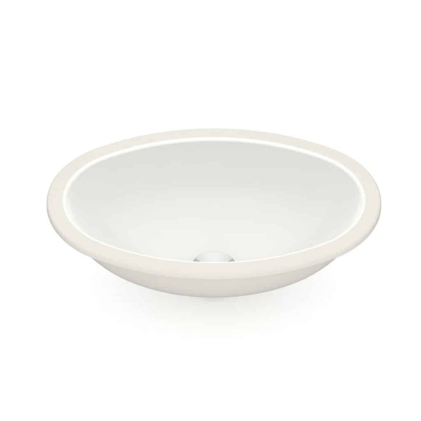 Encontraproduto.com.br - Cuba de embutir oval 495X335 sem mesa sem ladrão pergamon Celite #1761170597300
