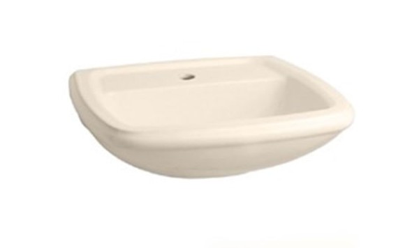 Encontraproduto.com.br - Lavatório Para Coluna Fit 52x43cm Pergamon Celite