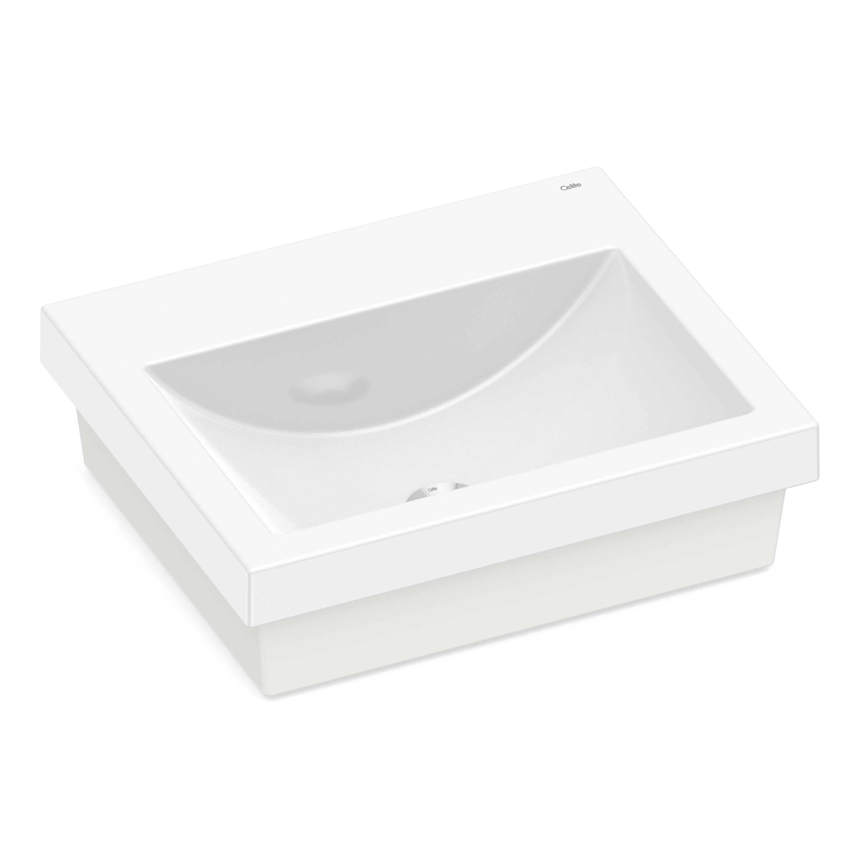 Cuba Sobrepor Com Mesa Basic Branco 41x34 Cm Celite
