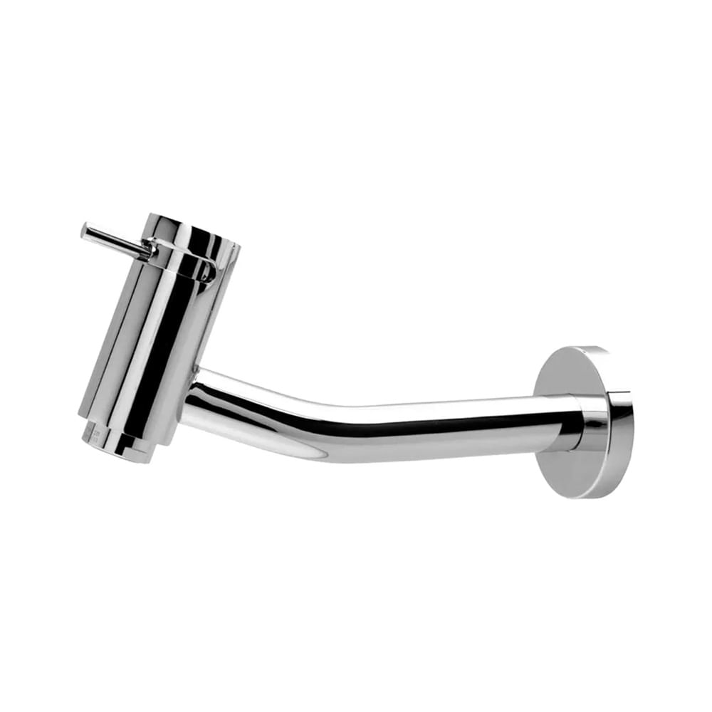 Encontraproduto.com.br - Torneira de Parede Metal para Lavatório Bica Curta Cromado Basic - B5003c7crb - Celite