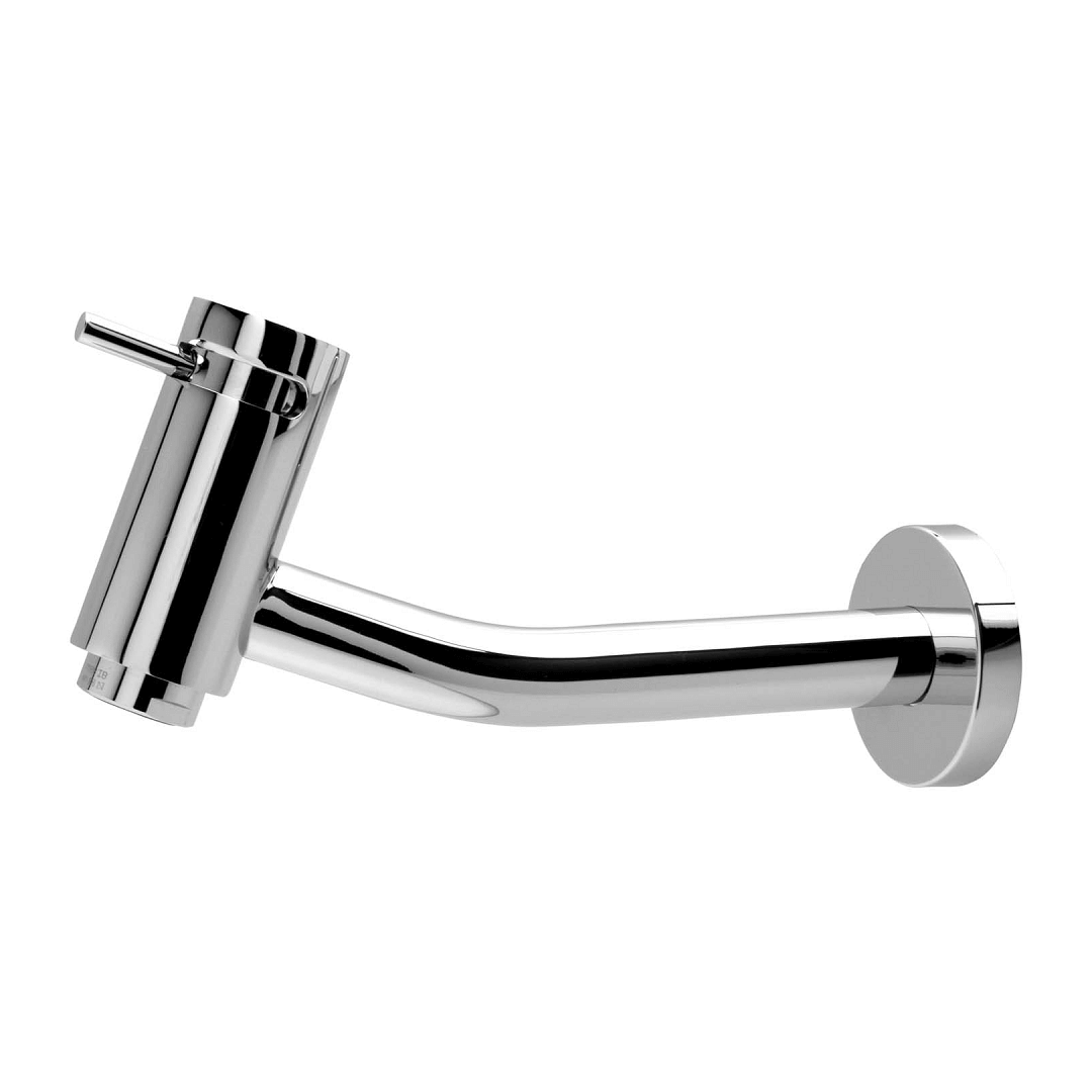 Encontraproduto.com.br - Torneira de Parede Metal para Lavatório Bica Curta Cromado Basic - B5003c7crb - Celite
