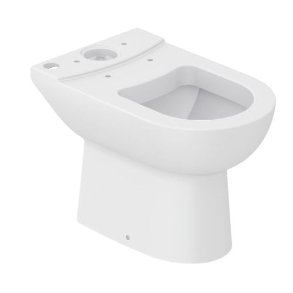 Encontraproduto.com.br - Bacia Para Caixa Smart Branco Celite