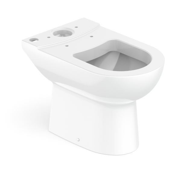 Encontraproduto.com.br - Bacia Para Caixa Smart Branco Celite