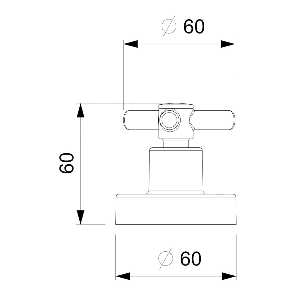Encontraproduto.com.br - Acabamento Para Registro Celite One 3/4 Base Deca Cromado