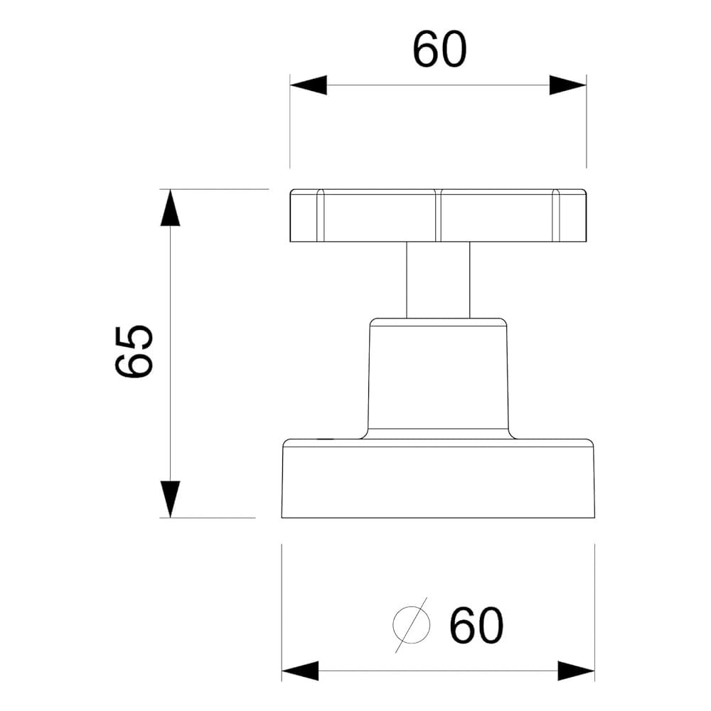 Encontraproduto.com.br - Acabamento Para Registro Celite 3/4 up Base Docol Cromado