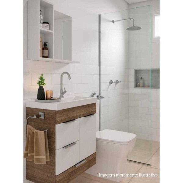 Encontraproduto.com.br - Ducha Redonda Life Parede Cromado B5001C1Crb Celite