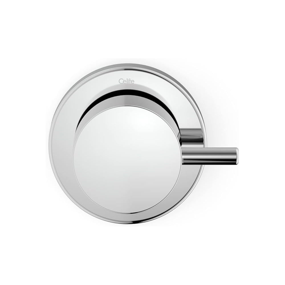 Encontraproduto.com.br - Acabamento Para Registro Celite Basic Base Deca 3/4 Cromado