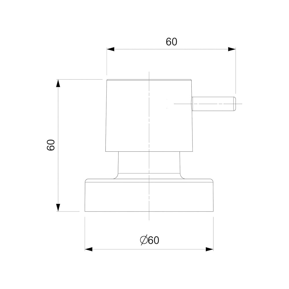 Encontraproduto.com.br - Acabamento Para Registro Celite Basic Base Deca 3/4 Cromado