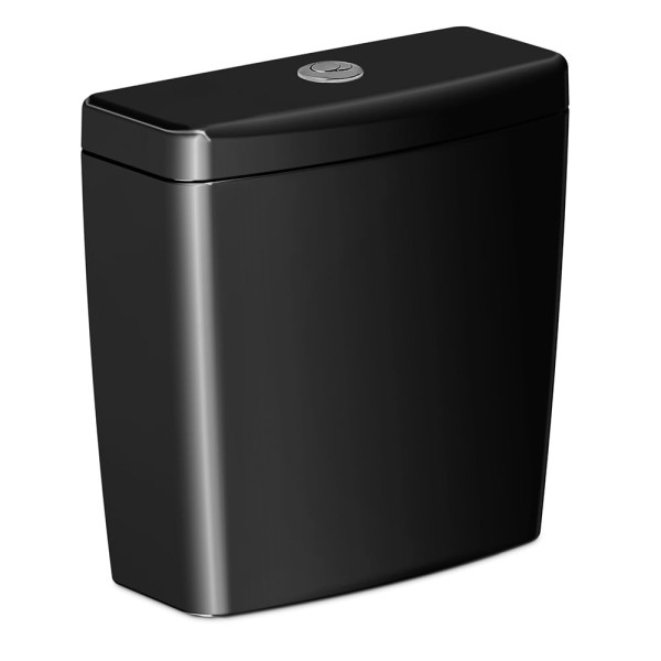 Encontraproduto.com.br - Caixa Acoplada Dual Azaléa/Saveiro Preto Celite