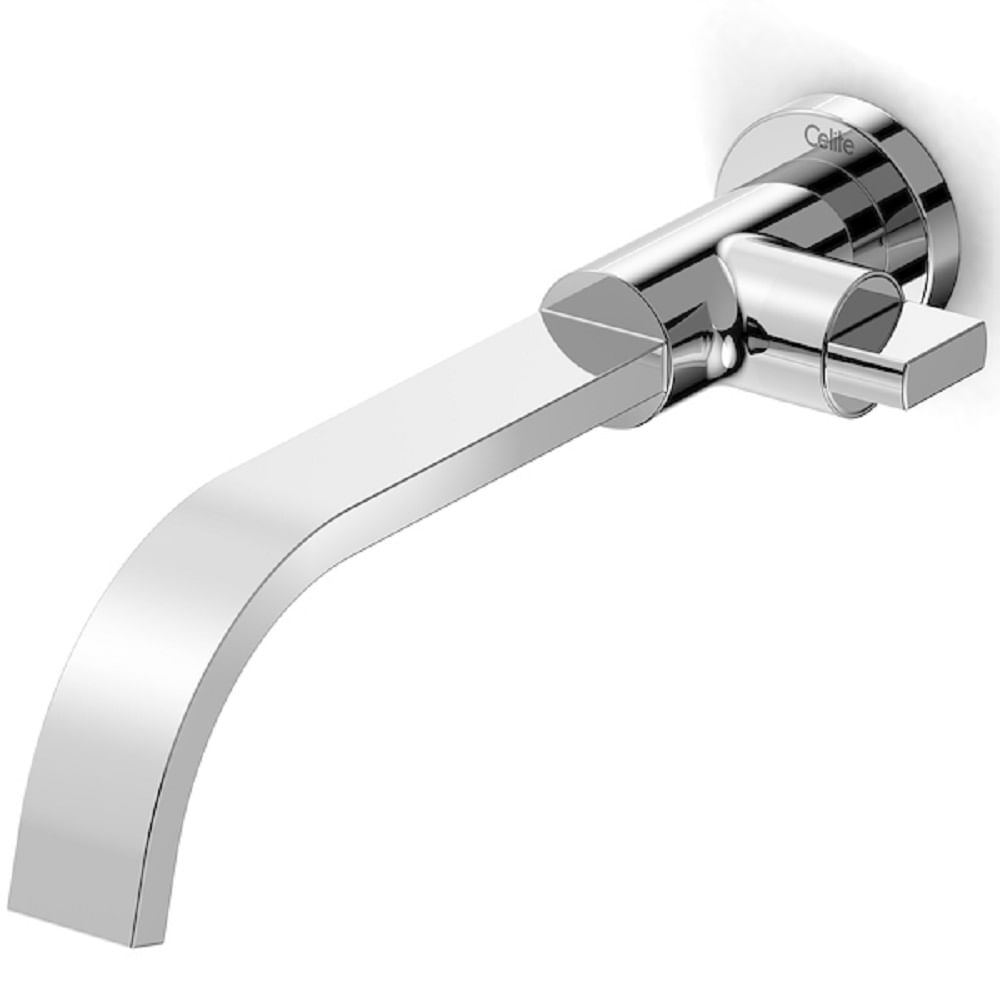 Encontraproduto.com.br - Torneira de Parede Cromada Flow - Celite