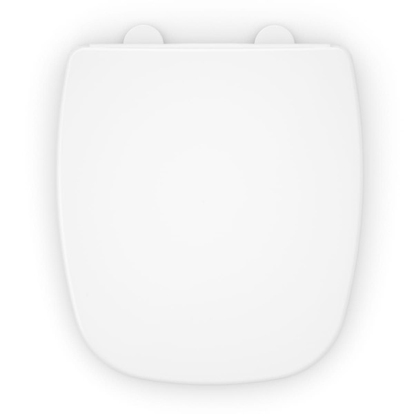 Encontraproduto.com.br - Assento Sanitário em Polipropileno com Soft Close para Bacia City/Like/Vip Branco Celite