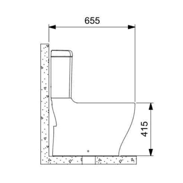 Encontraproduto.com.br - Kit Vaso Sanitário com Caixa 3/6L Slim Branco Celite