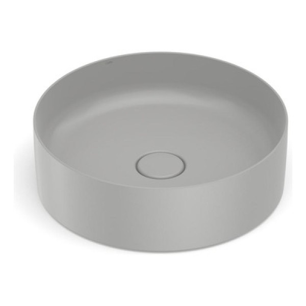 Encontraproduto.com.br - Cuba Apoio Redonda Sem Mesa Slim 390mm Stone Celite