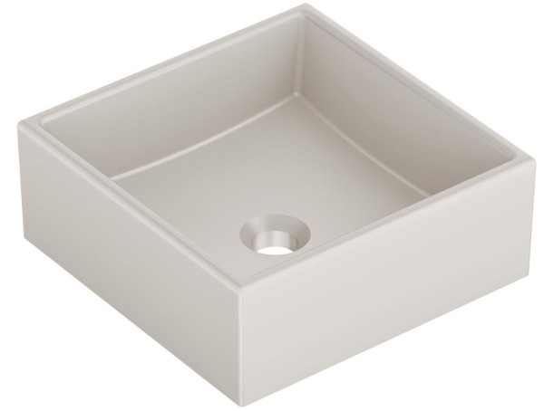Encontraproduto.com.br - Cuba de Apoio 350x350 Básico q5 Beige Sem Mesa.