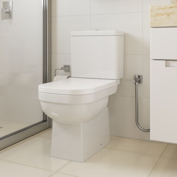 Encontraproduto.com.br - Assento Sanitário Soft Close Branco Elite - Celite