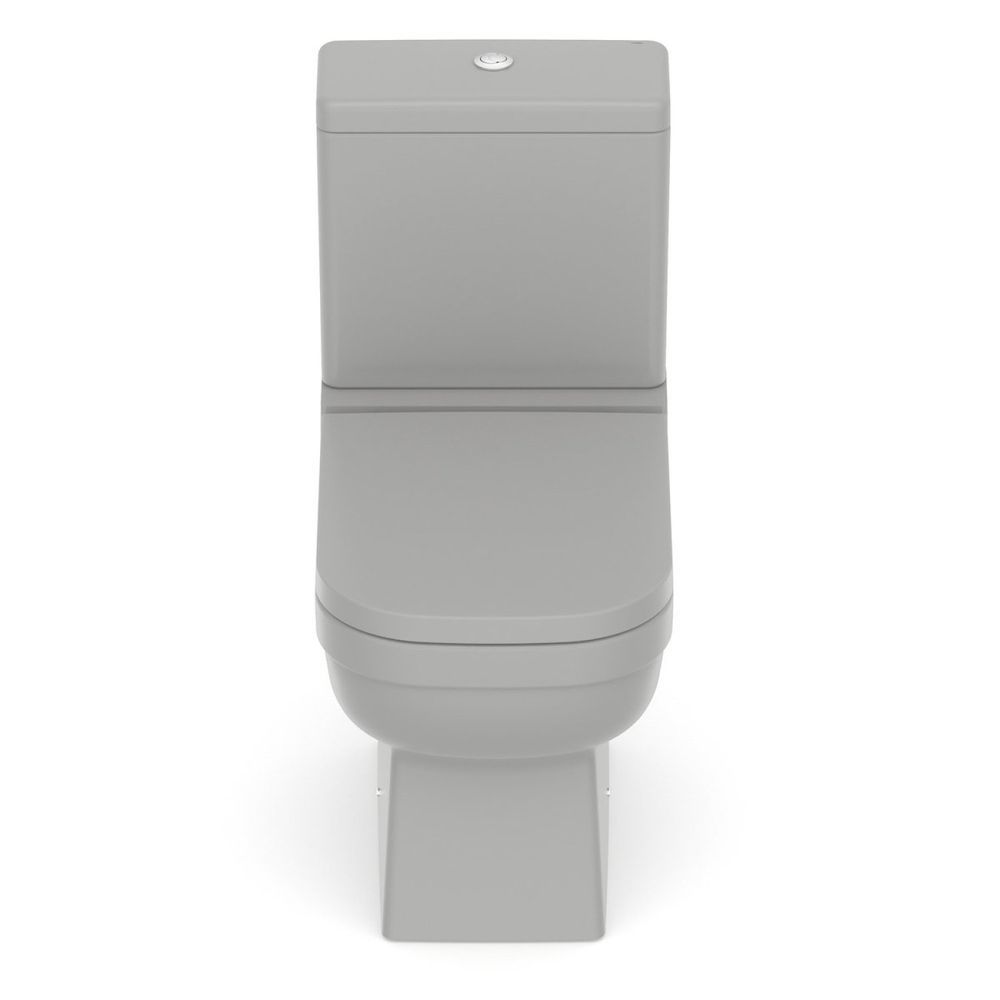 Encontraproduto.com.br - Kit Bacia com Caixa Acoplada Elite, Assento e Acessórios de Instalação Stone Celite