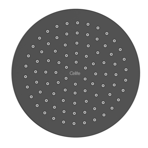 Encontraproduto.com.br - Chuveiro Parede 15cm Celite Basic Preto Matte B5075c7r00