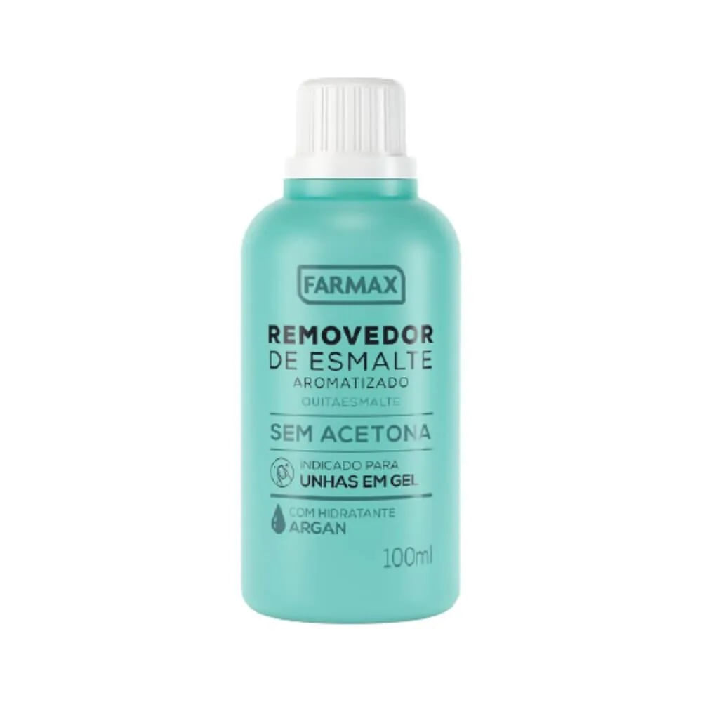 Encontraproduto.com.br - Removedor De Esmalte 100ml Sem Acetona - Farmax