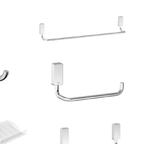 Encontraproduto.com.br - Kit Acessórios New Celite One Cromado 5 Peças - Celite
