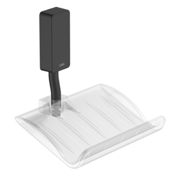 Encontraproduto.com.br - Kit Acessórios Para Banheiro Celite New One 5 Peças Preto Matte