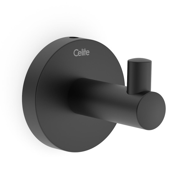 Encontraproduto.com.br - Cabide Banheiro Celite New City Preto Matte B5004e70r0
