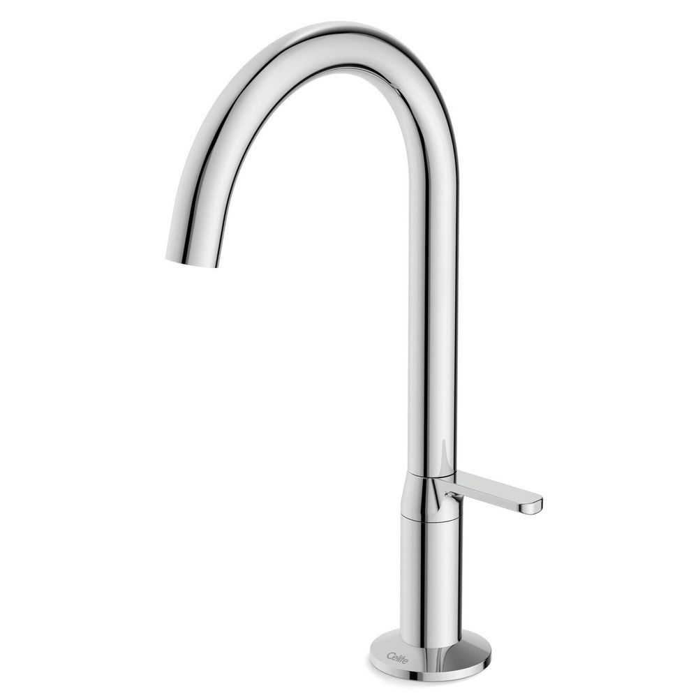 Torneira Para Lavatório De Mesa Bica Baixa Design Cromado