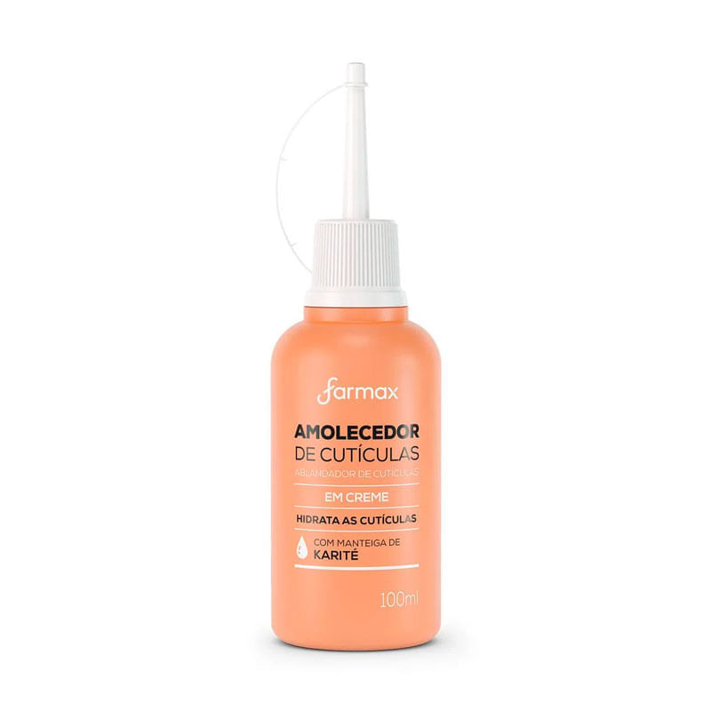 Encontraproduto.com.br - Amolecedor Para Cuticulas Farmax 100ml Creme