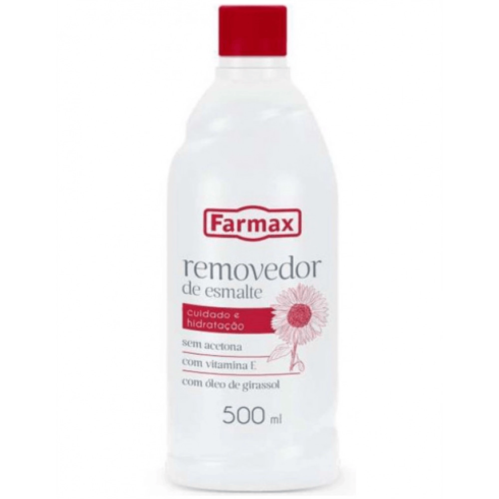 Encontraproduto.com.br - Removedor De Esmalte Farmax 500ml Sem Acetona