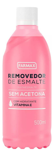 Encontraproduto.com.br - Removedor De Esmalte Farmax 500ml Sem Acetona