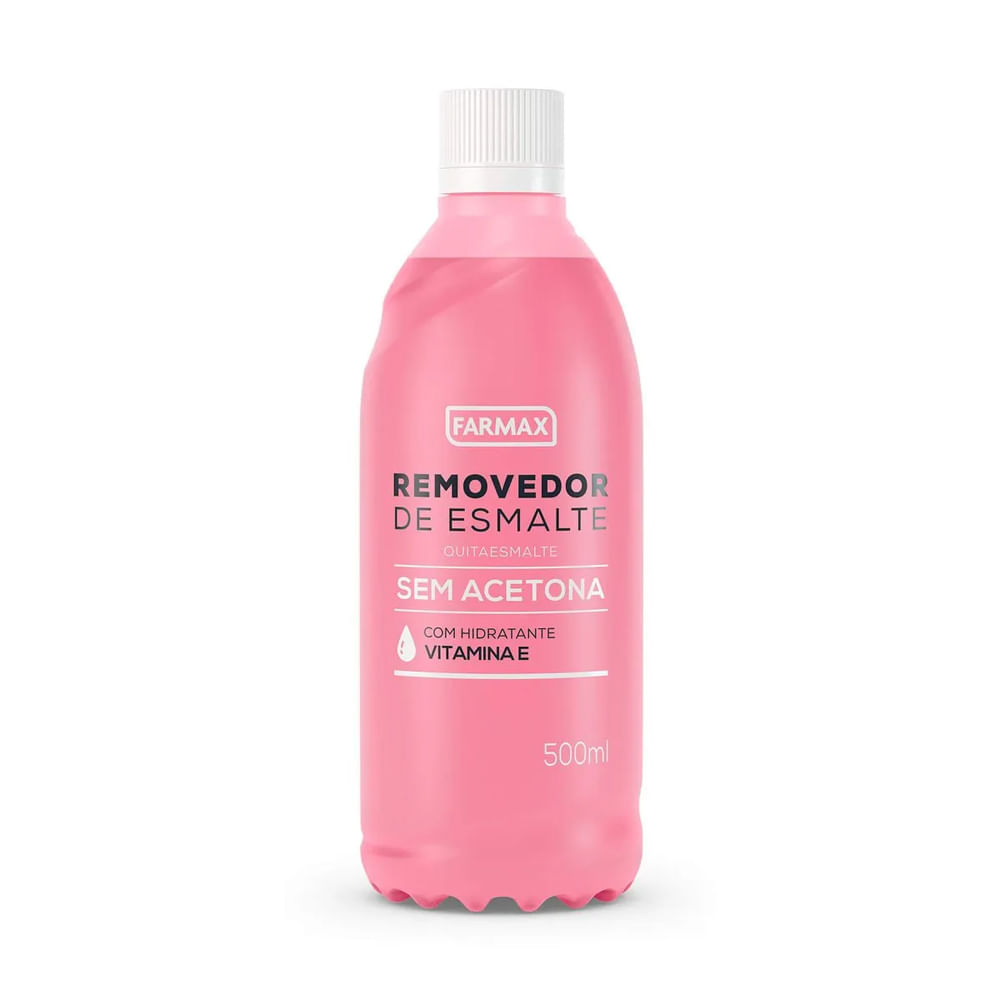 Encontraproduto.com.br - Removedor De Esmalte Farmax 500ml Sem Acetona
