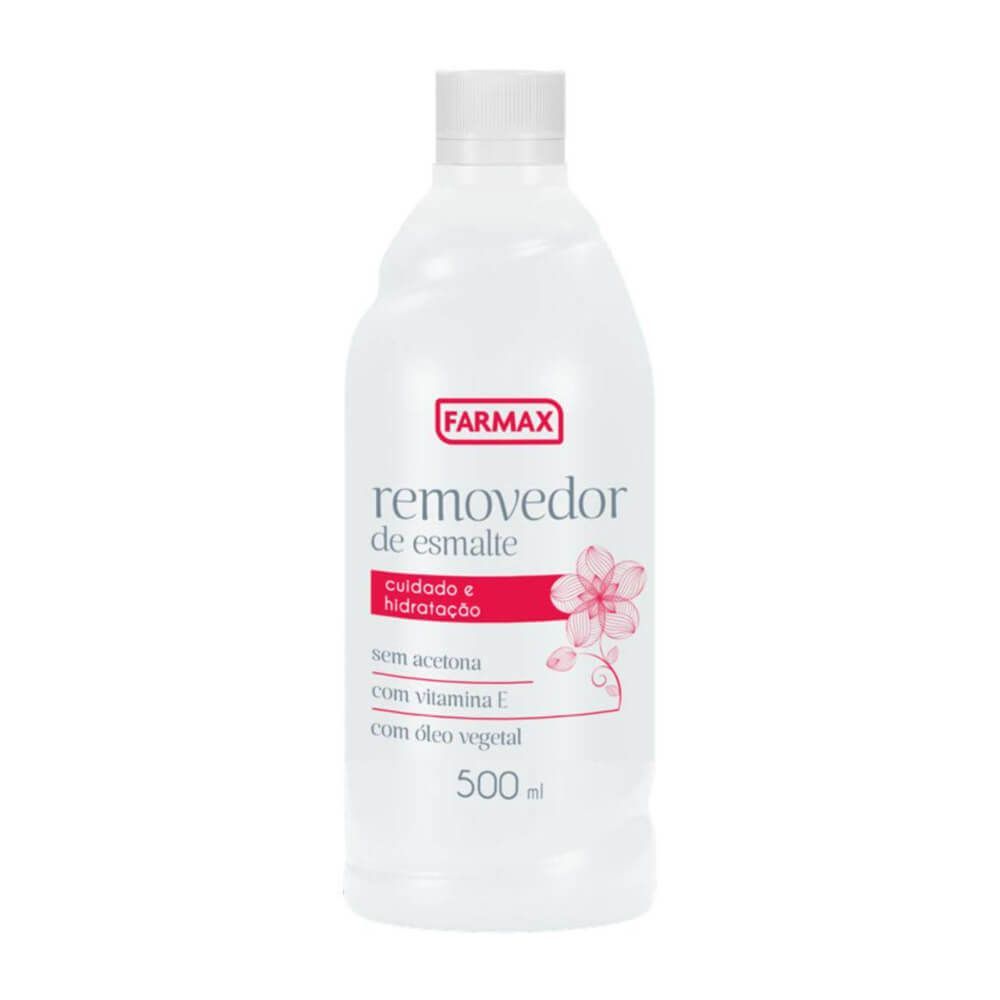 Encontraproduto.com.br - Removedor De Esmalte Farmax 500ml Sem Acetona