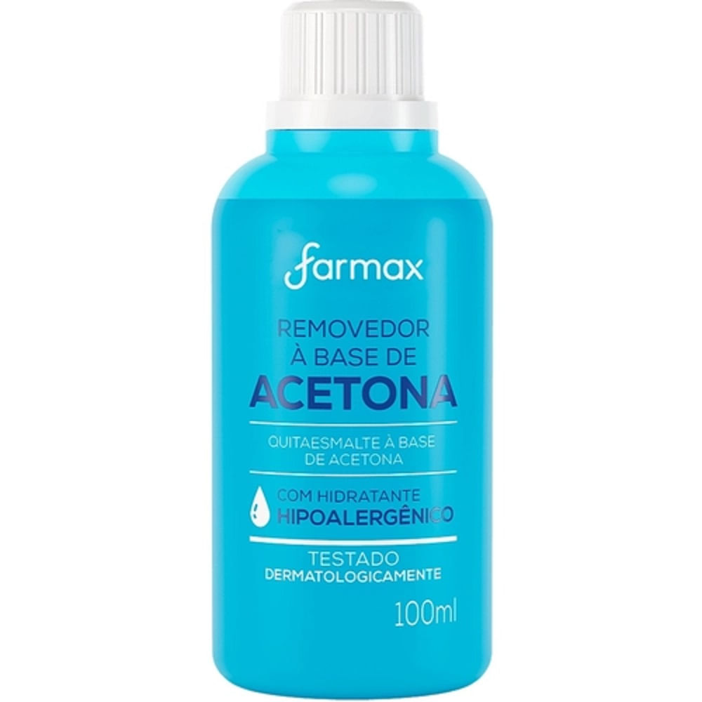 Encontraproduto.com.br - Removedor De Esmalte 100ml A Base De Acetona - Farmax