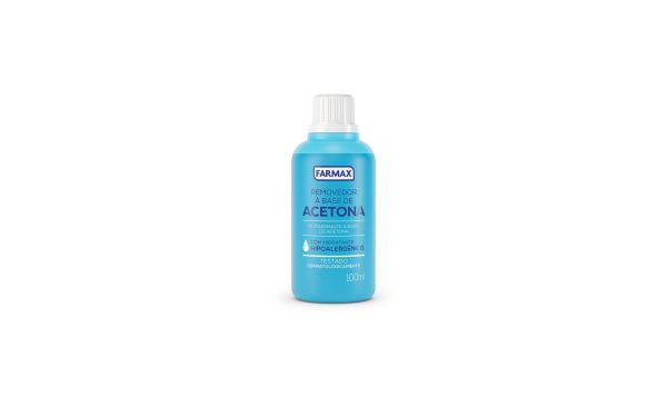 Encontraproduto.com.br - Removedor De Esmalte 100ml A Base De Acetona - Farmax