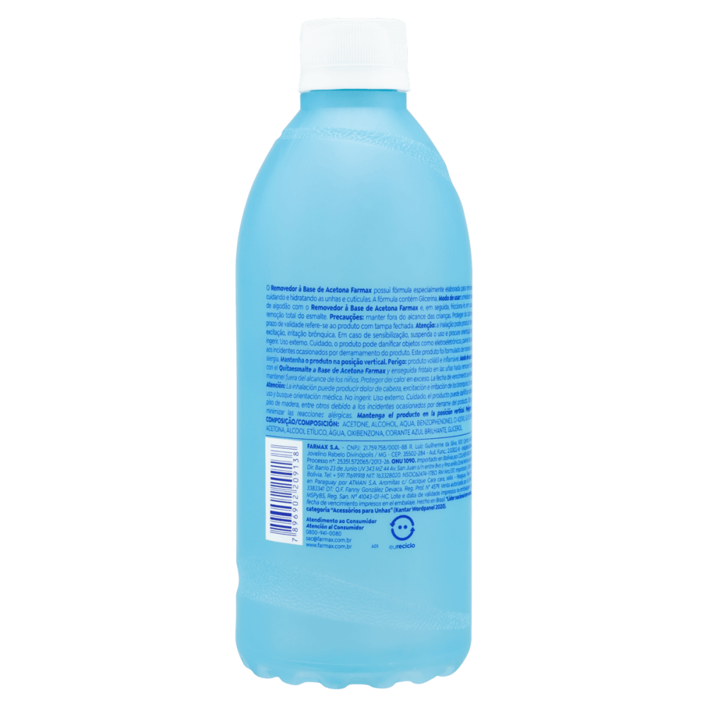 Encontraproduto.com.br - Acetona Farmax 500ml