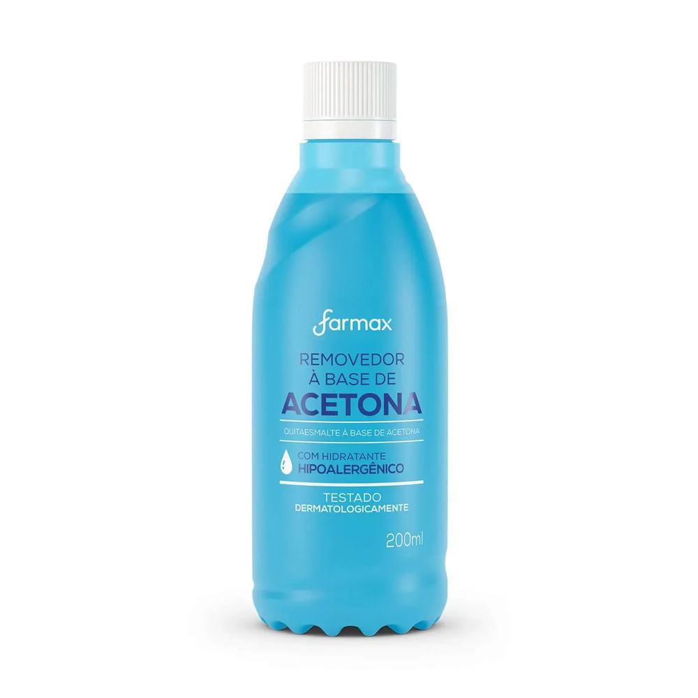 Encontraproduto.com.br - Removedor De Esmalte 200ml A Base De Acetona - Farmax