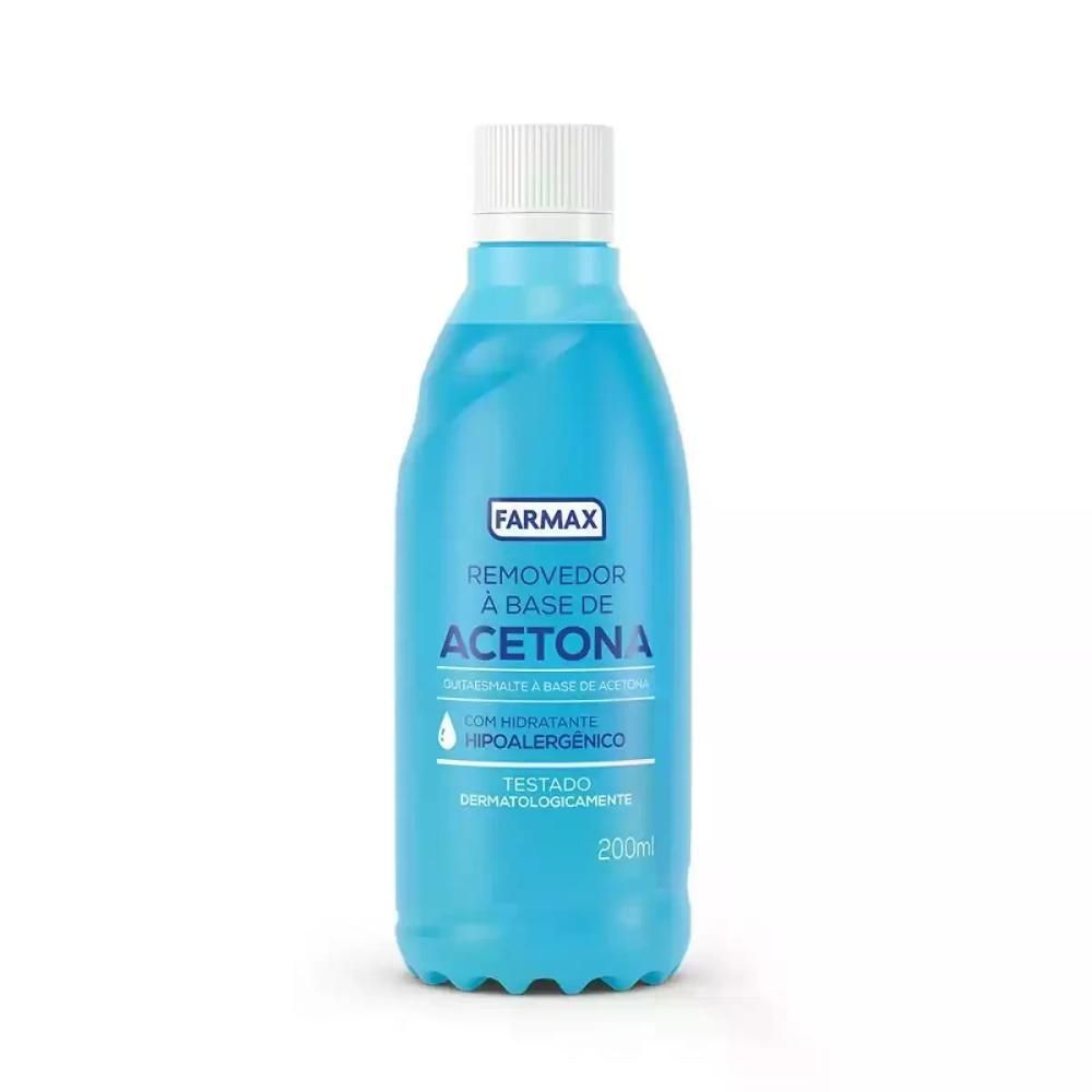 Encontraproduto.com.br - Removedor De Esmalte 200ml A Base De Acetona - Farmax