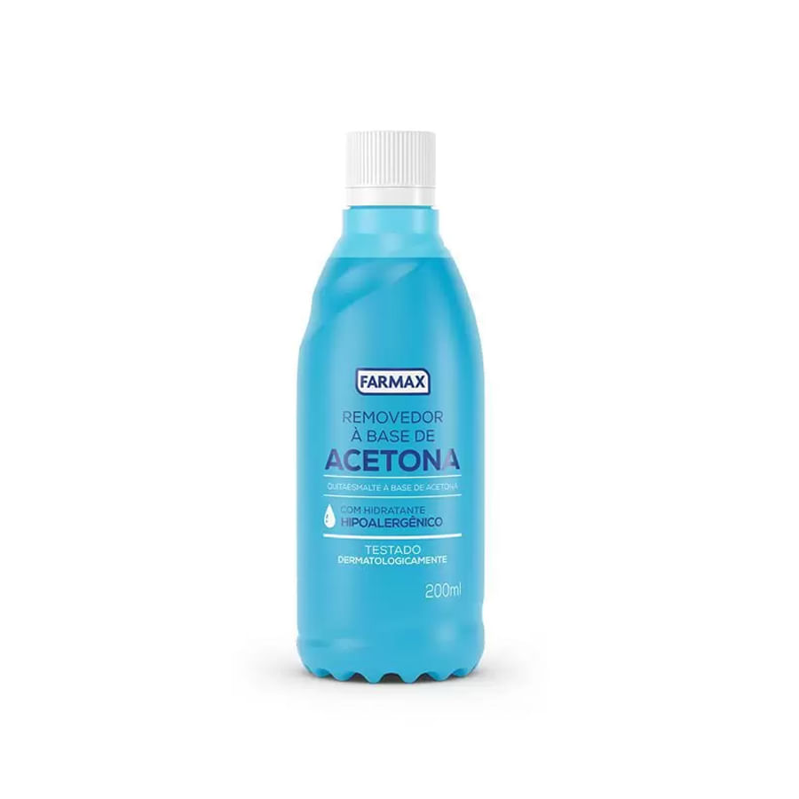 Encontraproduto.com.br - Removedor De Esmalte 200ml A Base De Acetona - Farmax
