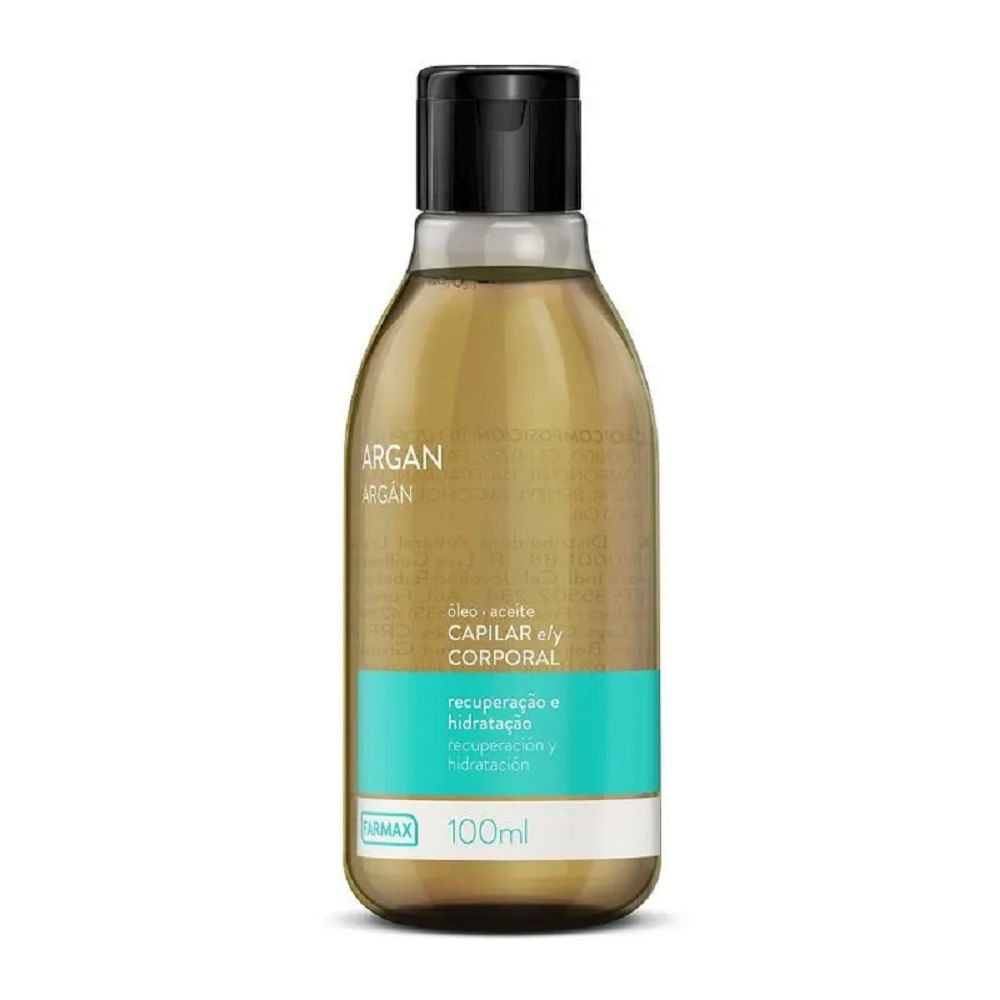 Encontraproduto.com.br - Óleo Capilar E Corporal Farmax de Argan 100ml