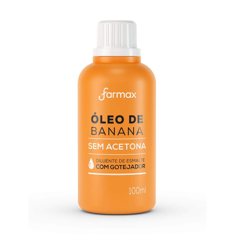 Encontraproduto.com.br - Oleo De Banana Farmax 100ml Sem Acetona