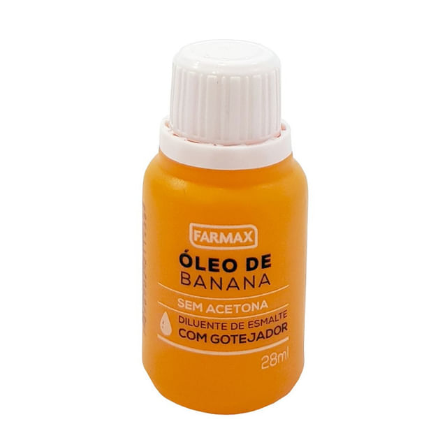 Encontraproduto.com.br - Oleo De Banana Farmax 100ml Sem Acetona