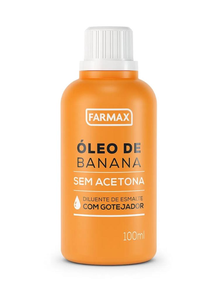 Encontraproduto.com.br - Oleo De Banana Farmax 100ml Sem Acetona