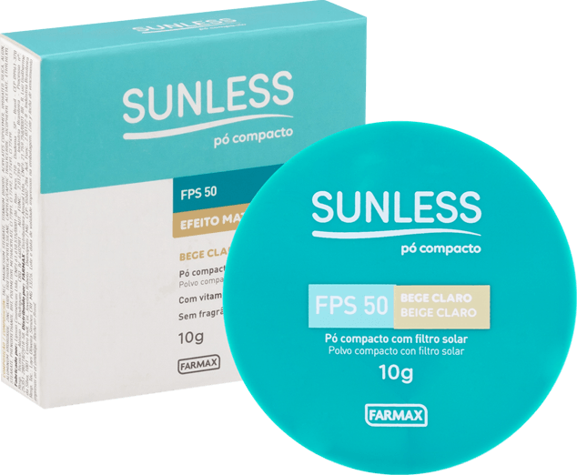 Encontraproduto.com.br - Sunless Color Po FPS50 Claro 10g