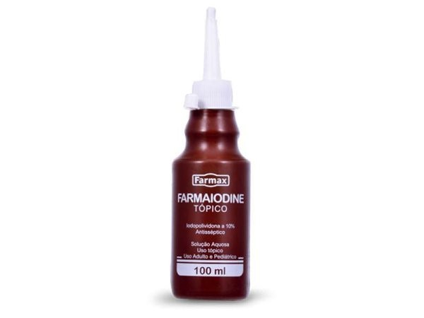 Encontraproduto.com.br - Iodopolividona Farmaiodine Farmax 100ml