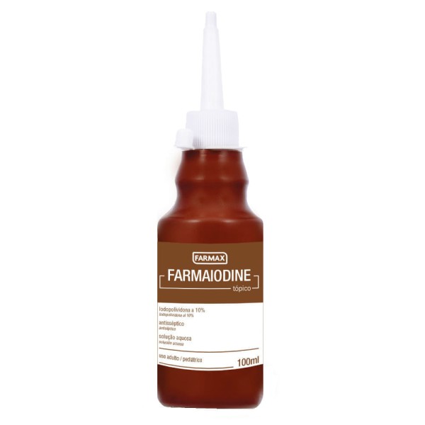 Encontraproduto.com.br - Iodopolividona Farmaiodine Farmax 100ml