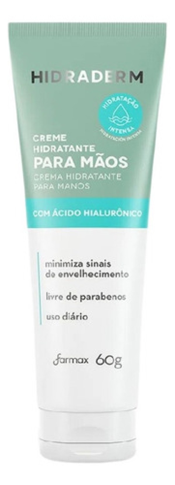 Encontraproduto.com.br - Creme Mãos Com Ácido Hialurônico Hidraderm - 60g