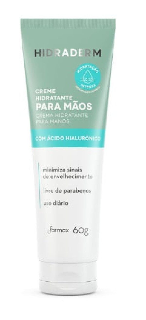 Encontraproduto.com.br - Creme Mãos Com Ácido Hialurônico Hidraderm - 60g