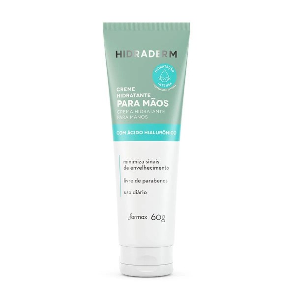 Encontraproduto.com.br - Creme Mãos Com Ácido Hialurônico Hidraderm - 60g