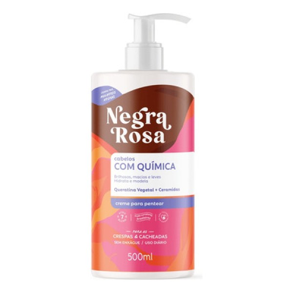 Encontraproduto.com.br - Negra Rosa Química Creme de Pentear