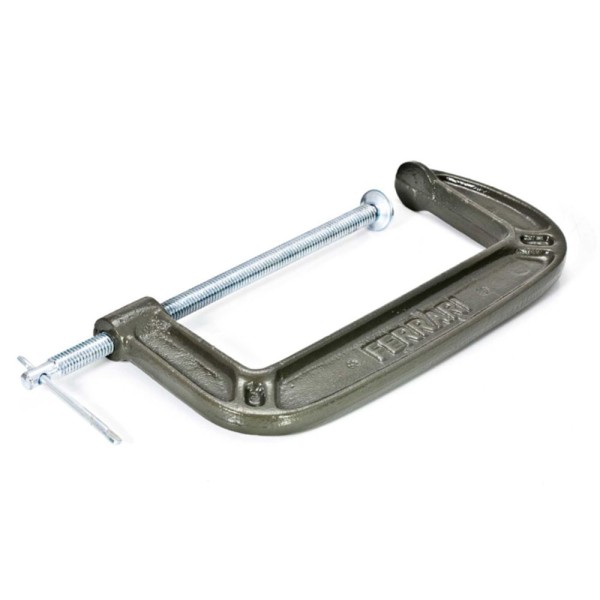 Encontraproduto.com.br - Grampo De Fixação Tipo C Nodular 6 Polegadas Ferrari
